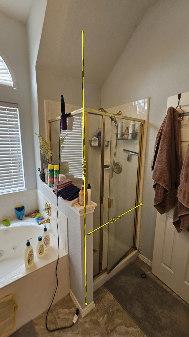 Carrollton TX - Master Bathroom Remodel