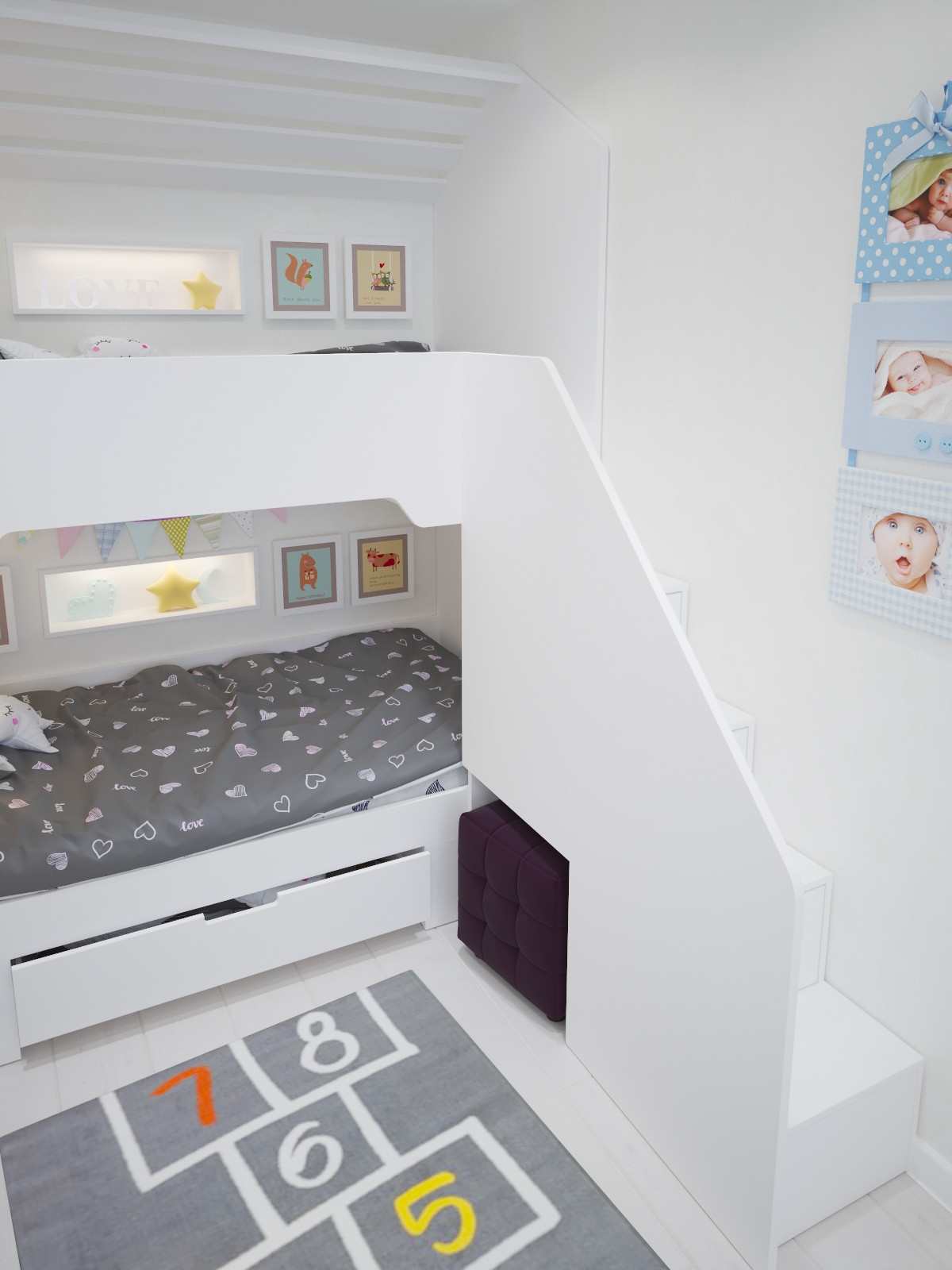 Двухкомнатная квартира №2 / Чебоксары / 2020 год