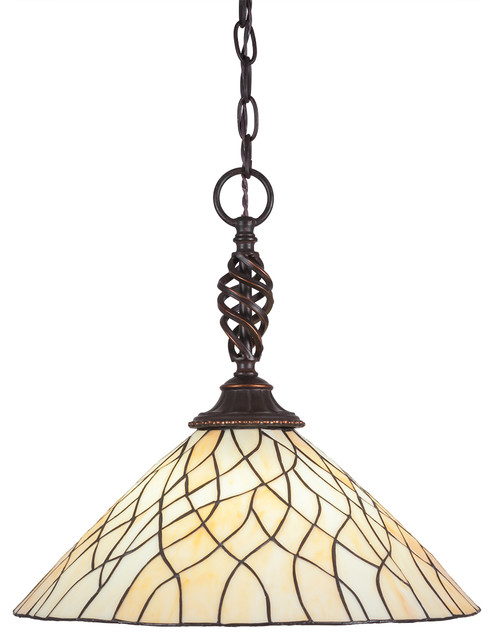 Elegant 1 Light Pendant Dark Granite Sandhill Tiffany Gl Elegant 1 Light Pendant Dark Granite Sandhill Tiffany Gl