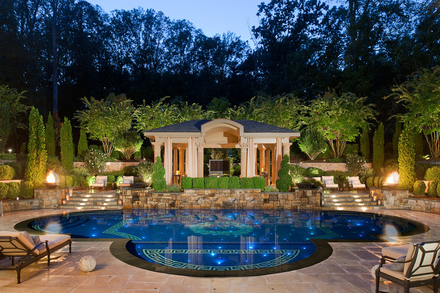 Private Residence - Va mediterranean-pool