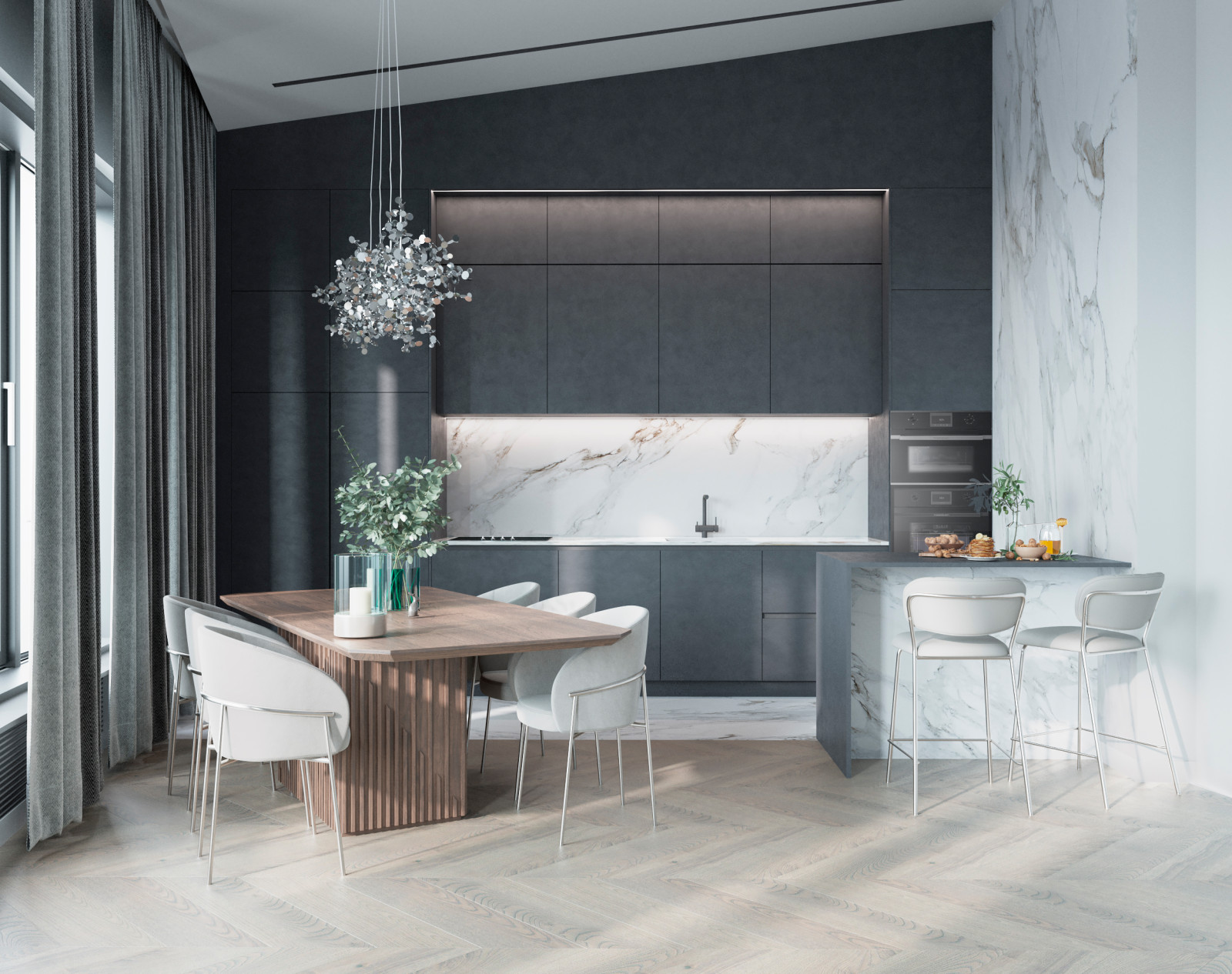 ЖК "Stockholm" 115м2., проект 2021г.