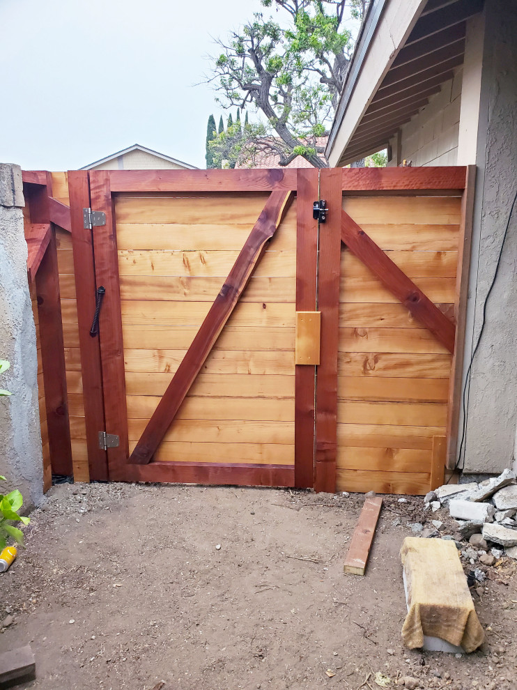 Via Tequila Side Gate Landscape Orange County by Caliber