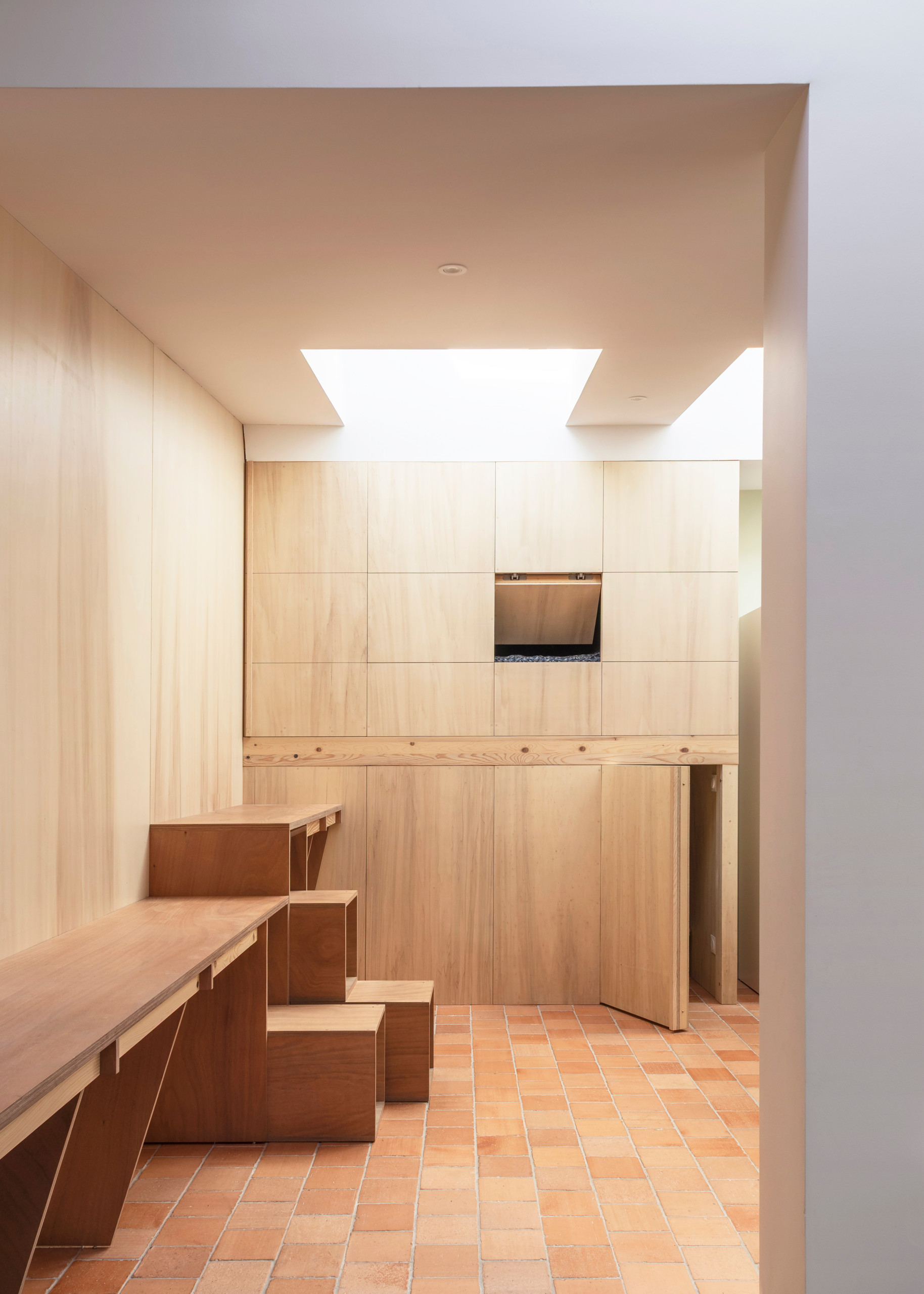 Aménagement bois atypique