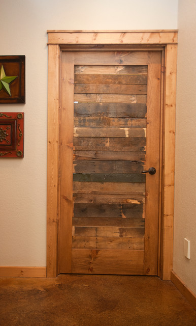 Rustic Modern New Construction rustic-entrance