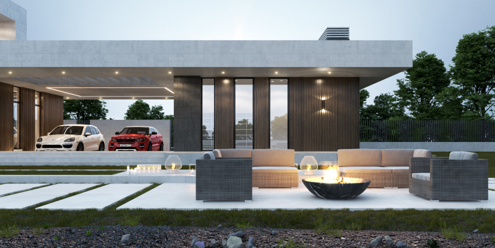 Частный жилой дом с бассейном