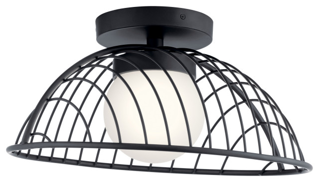 Kichler 84096 Clevo 18"W LED Semi -Flush Ceiling Fixture - Transitional