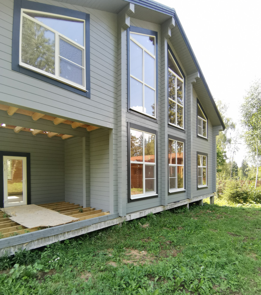 Установка пластиковых окон в коттедже