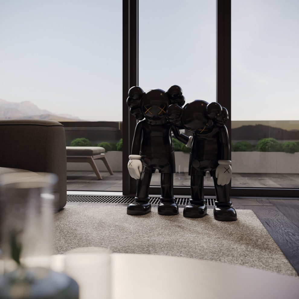 Минималистичная гостиная