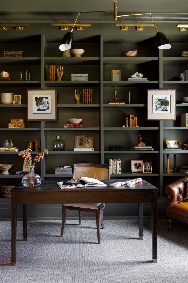 Home office - transitional home office idea in Other