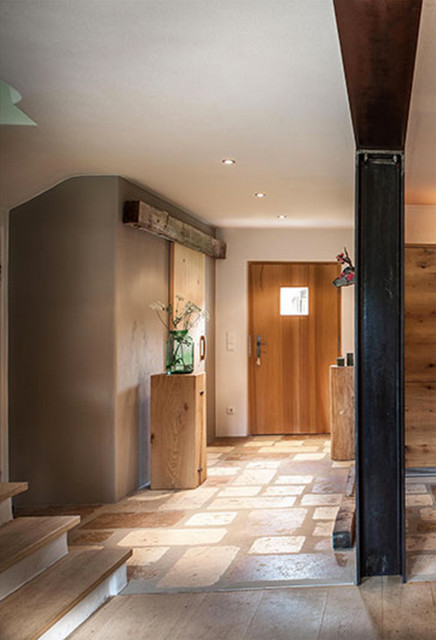 Eingangsbereich Landhaus Oberbayern