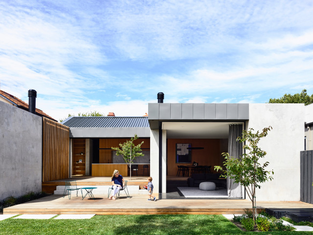 Prahran House moderne-hus-og-facade