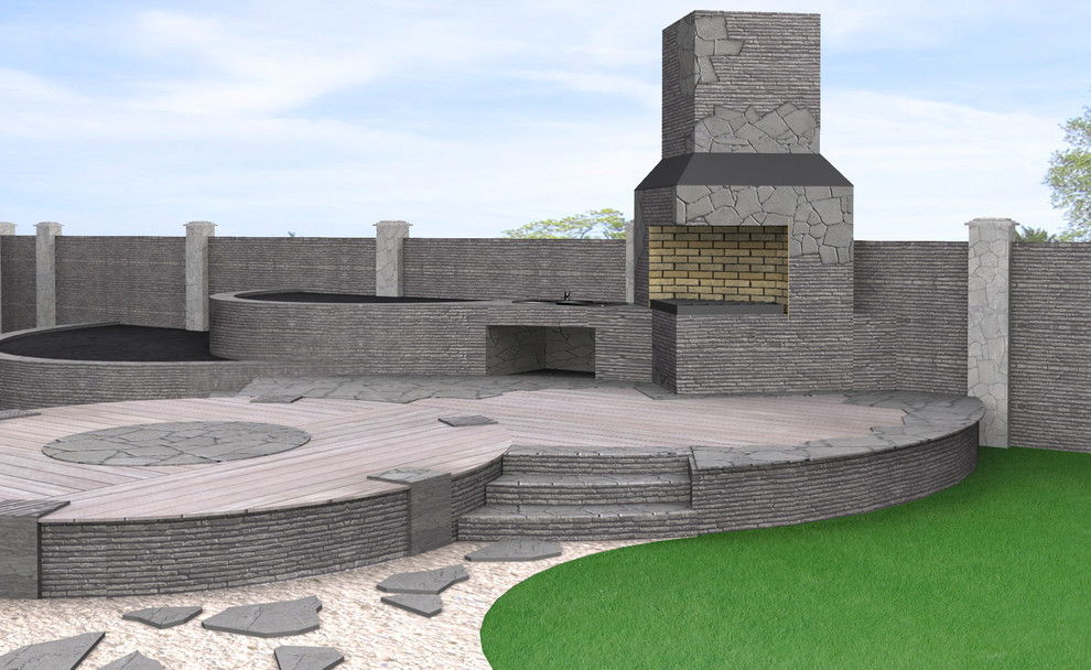 Проект озеленения. Визуализации