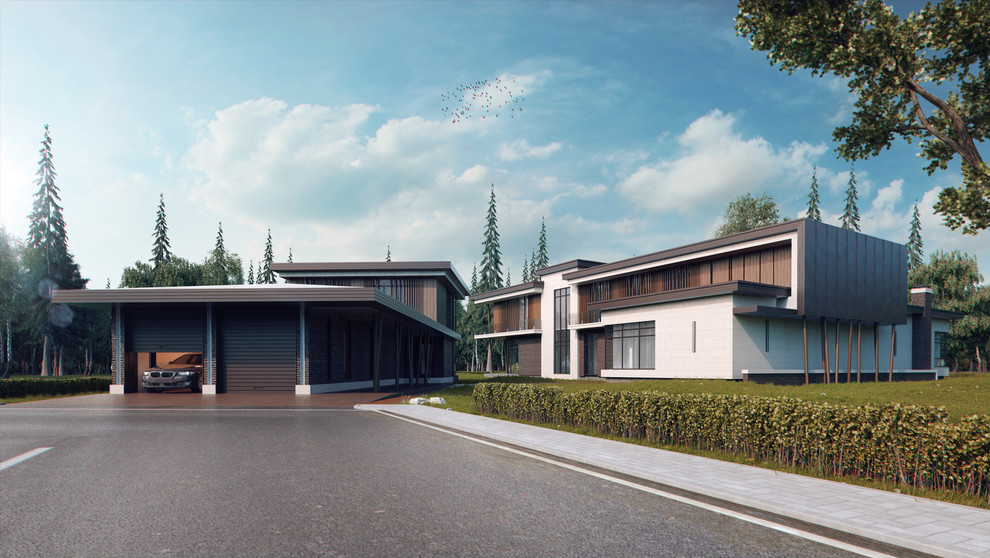 Загородный комплекс в поселке Каменка