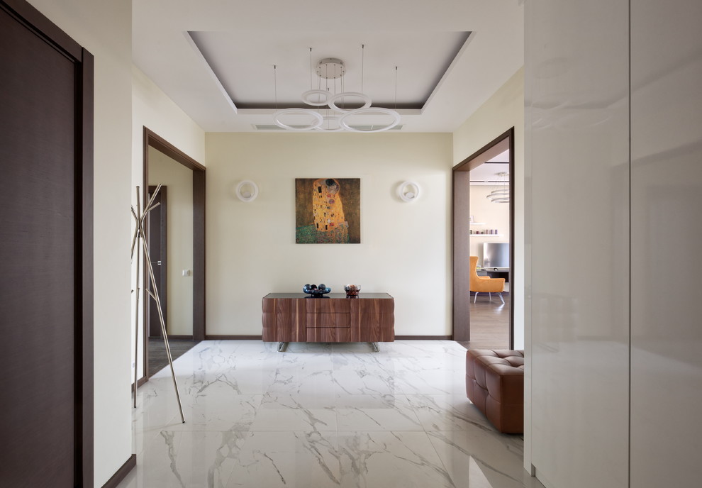 Интерьер квартиры в стиле контемпорари