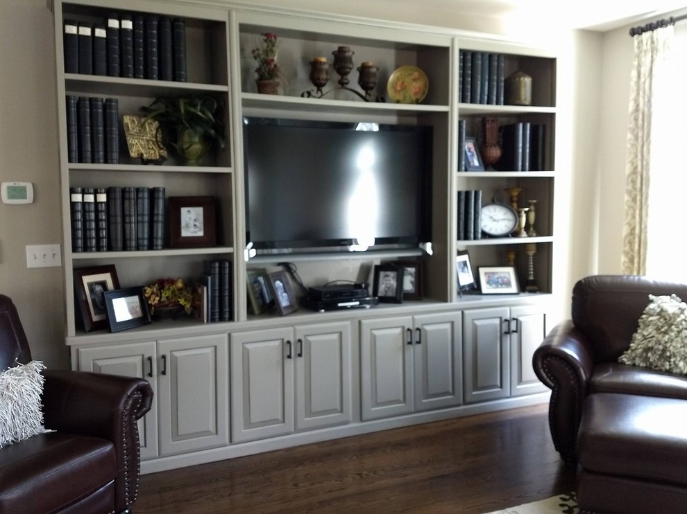 Home design - rustic home design idea in Charlotte
