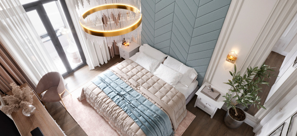 Дизайн четырёхкомнатной квартиры 116 кв.м в ЖК Символ