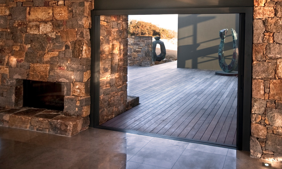 Contemporary living room in Other.