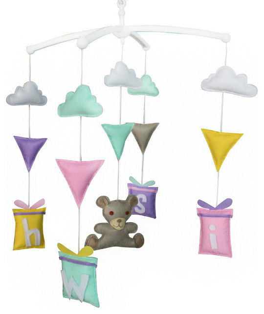 handmade baby mobile