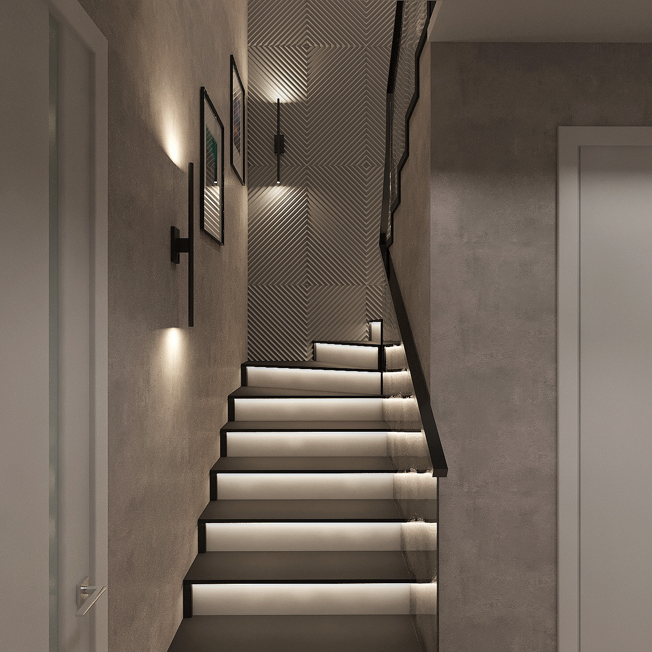 Семейные ценности. Лестница.