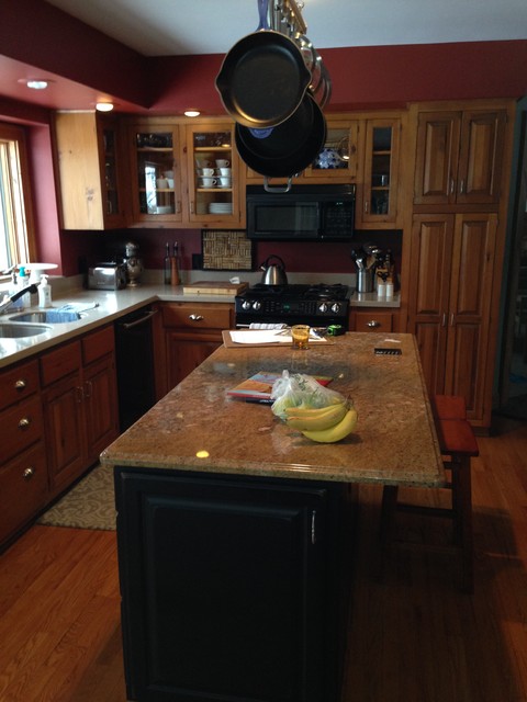 Transitional Rustic Kitchen rustic