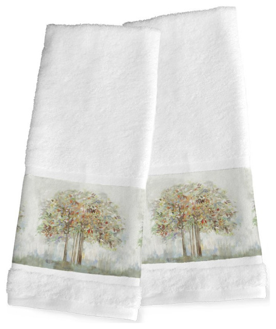 Nature's Melody Hand Towel Set