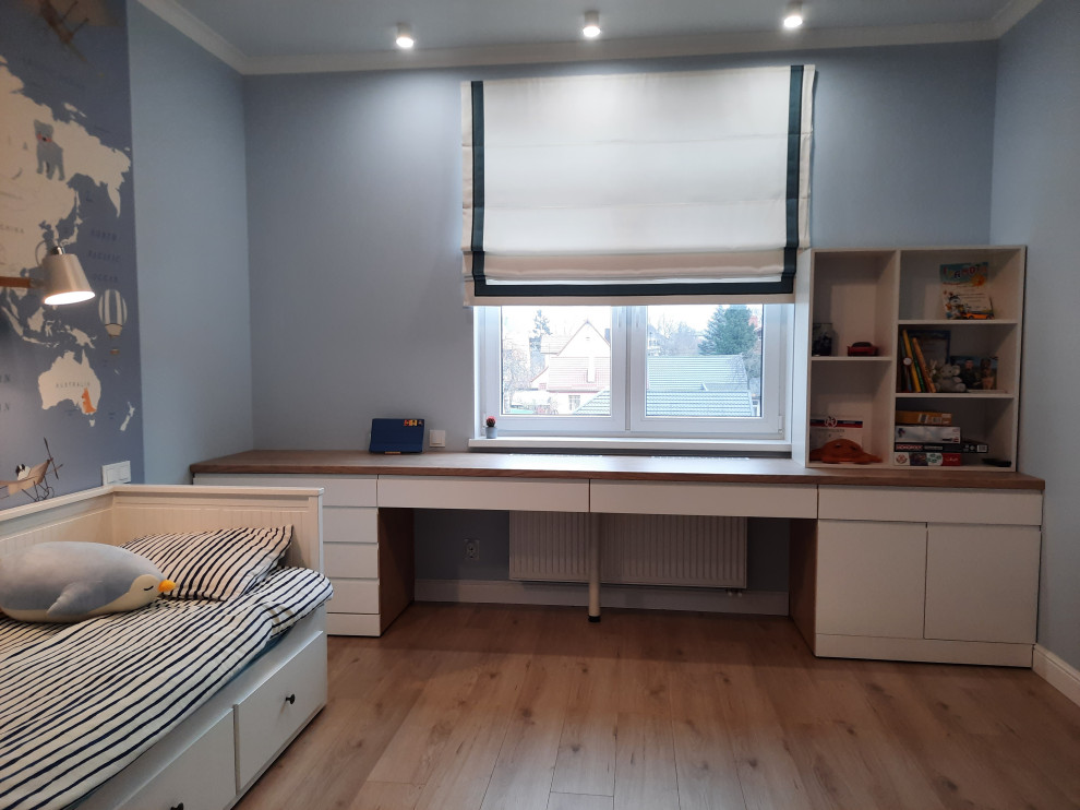 Дизайн-проект квартиры для молодой девушки с сыном в г. Калининграде