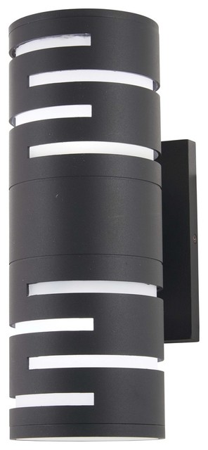 George Kovacs Lighting P1762 066 L Groovin Led Wall Sconce Black