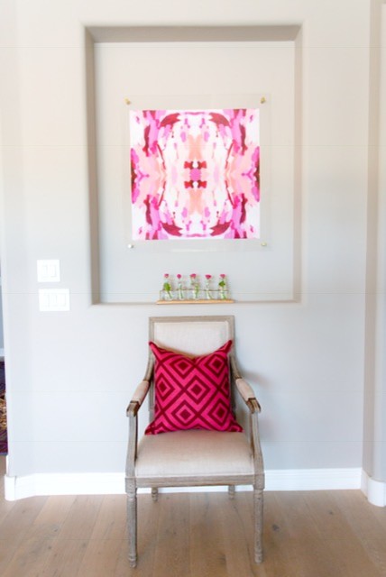 Entryway - transitional entryway idea in Phoenix