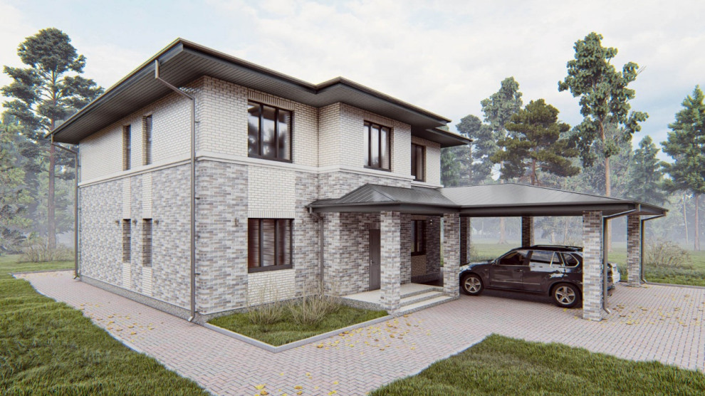 Проект индивидуального дома в Валуево