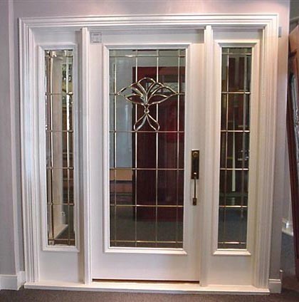 Designer Glass Entry Doors and Sidelights - Front Doors