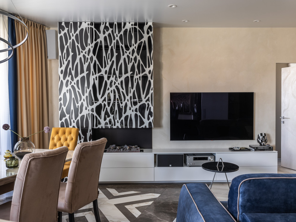 Яркая квартира в ЖК Победа