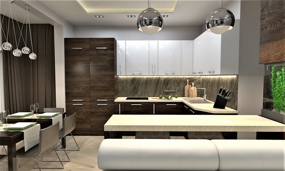 Кухня-гостиная