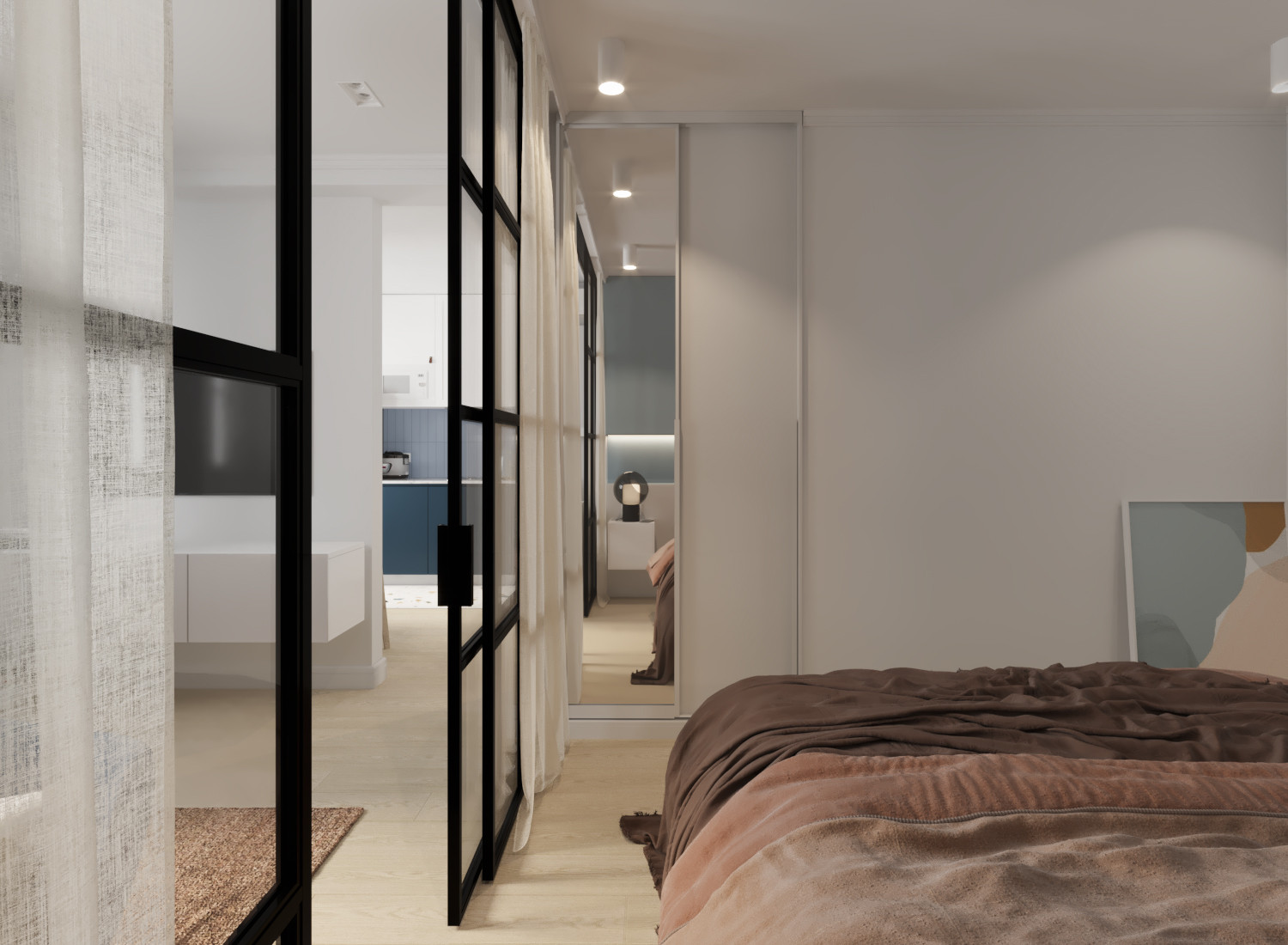 Квартира в Нижнем Новгороде для молодой семьи | Площадь:46 м2.