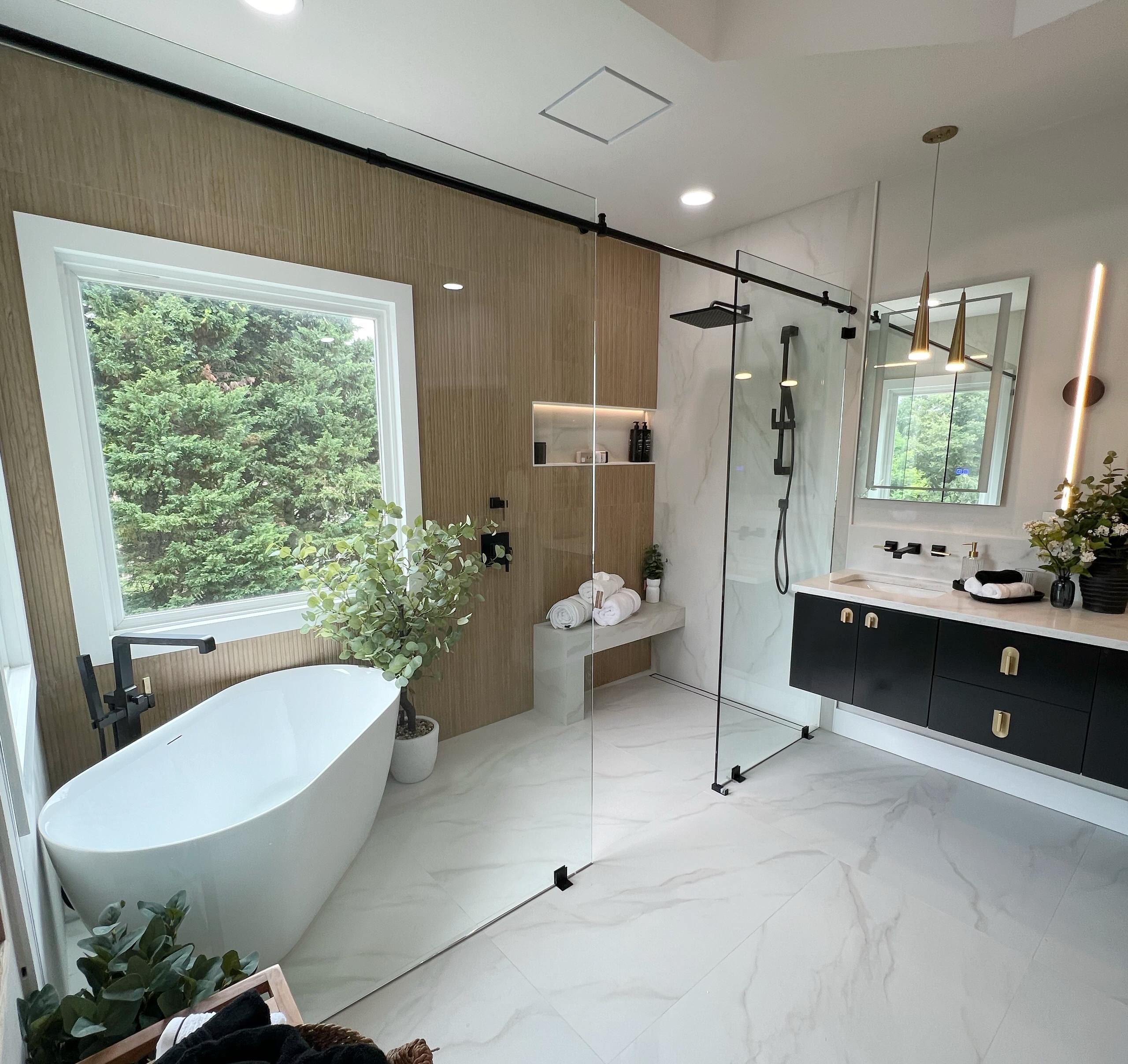 Mster bathroom remodeling Design project