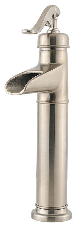 Pfister LG40-YP0 Ashfield 1.2 GPM 1 Hole Bathroom Faucet - Brushed Nickel
