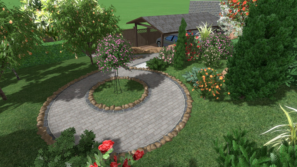 Приусадебный участок индивидуального жилого дома