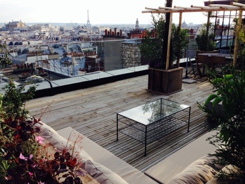 toit terrasse Paris modern-deck