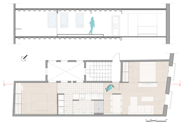 Casa Valentine - Reforma integral de un piso en el Raval 