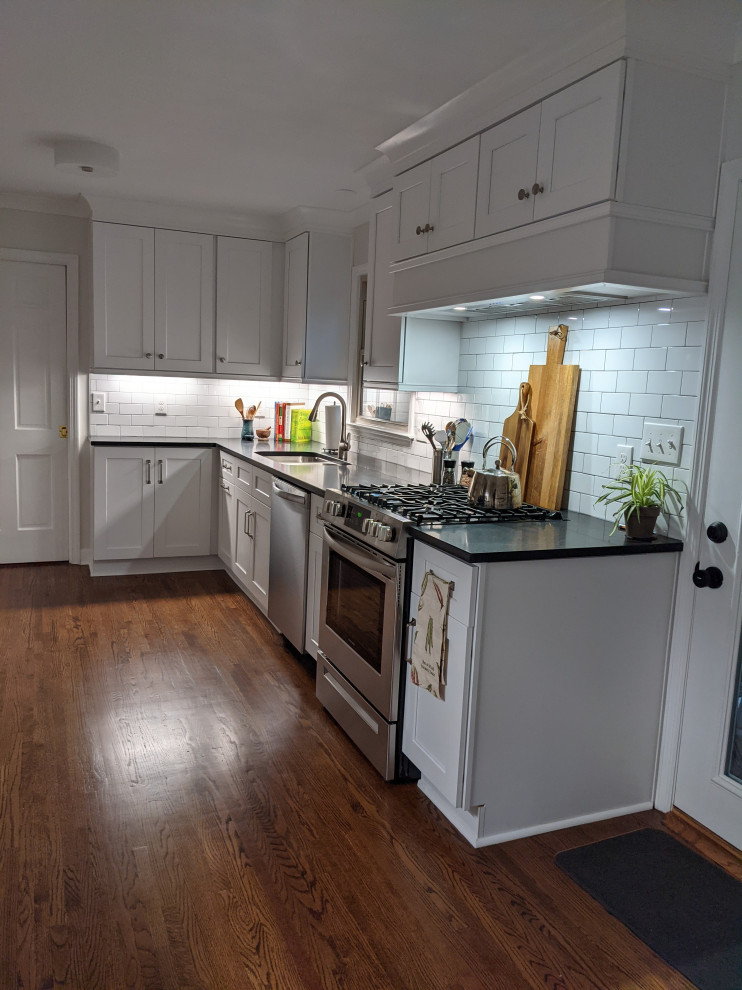 Gate Post Kitchen/After photo