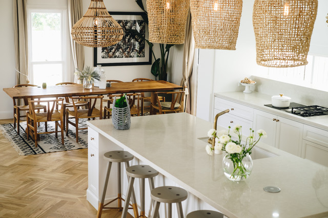 The White House shabby-chic-inspireret-koekken