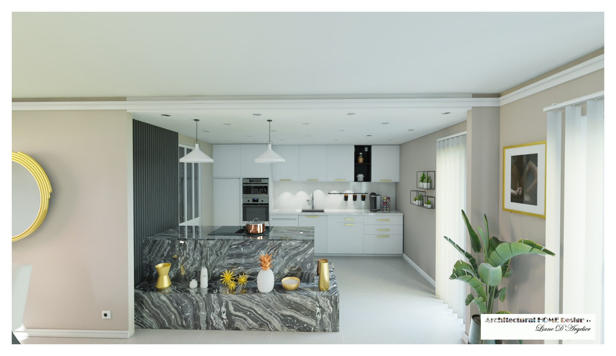 Salon de 70 m²