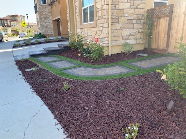 Front & Side Yard
