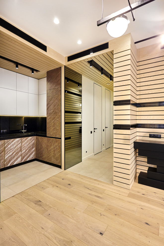 Кухня-Гостиная ЖК "Парк Рублёво"