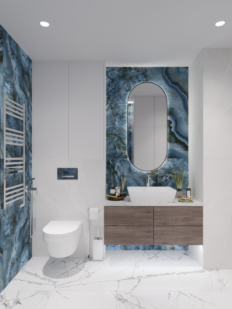 Ванная ЖК Татьянин Парк "Сапфировая нега"