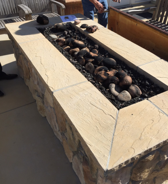 Diablo_FireBalls Classique San Francisco par Custom Fireplace