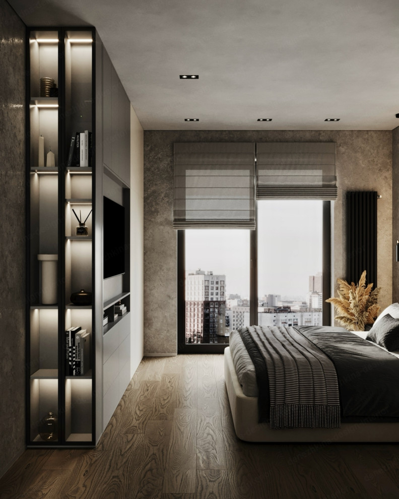 Дизайн проект 3 комнатной квартиры - ЖК Западный порт