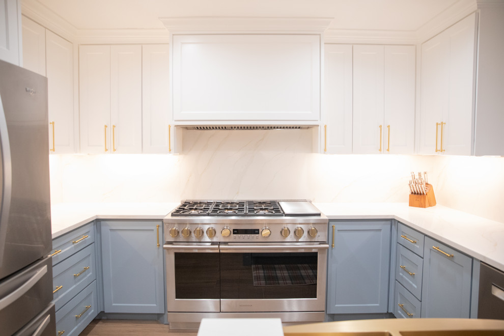 Kitchen + Powder Bath