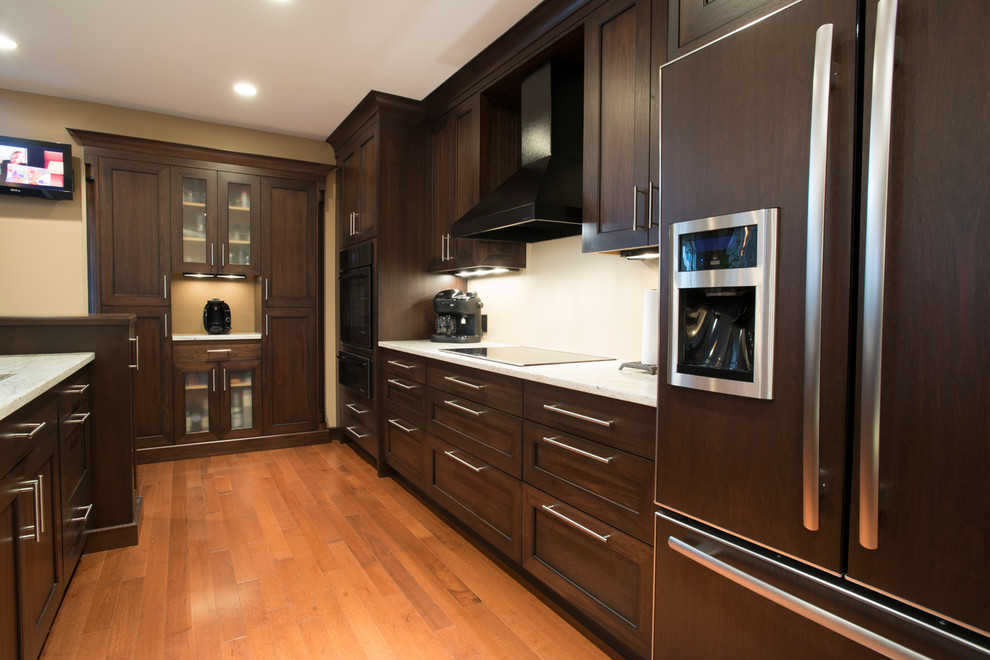 Inspiration for a transitional home design remodel in Vancouver