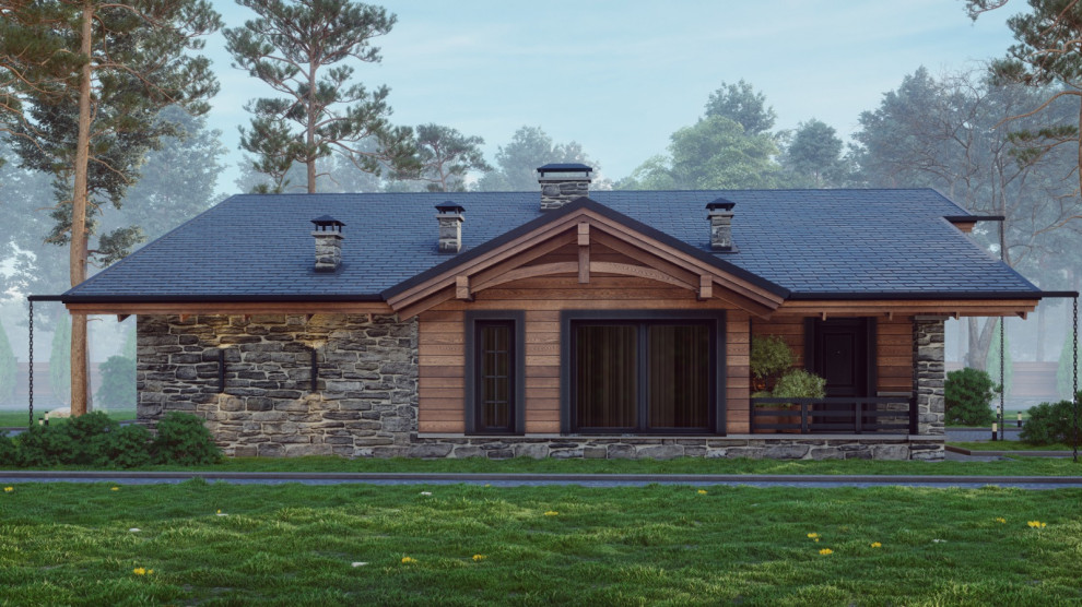 Дом с стиле Шале