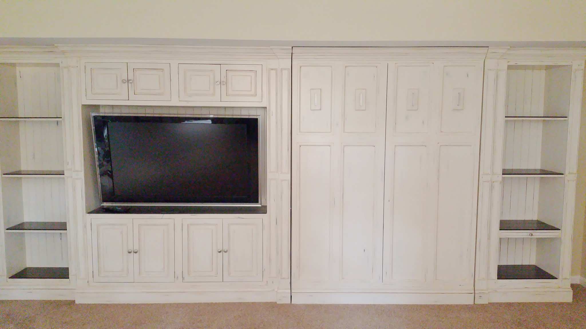 Murphy Bed and Entertainment Center